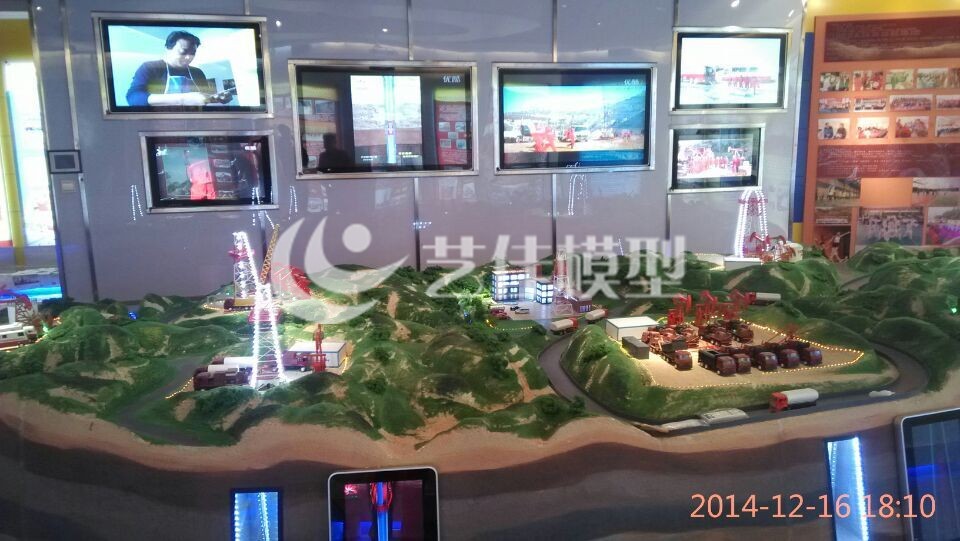 延長(zhǎng)石油工作流程模型