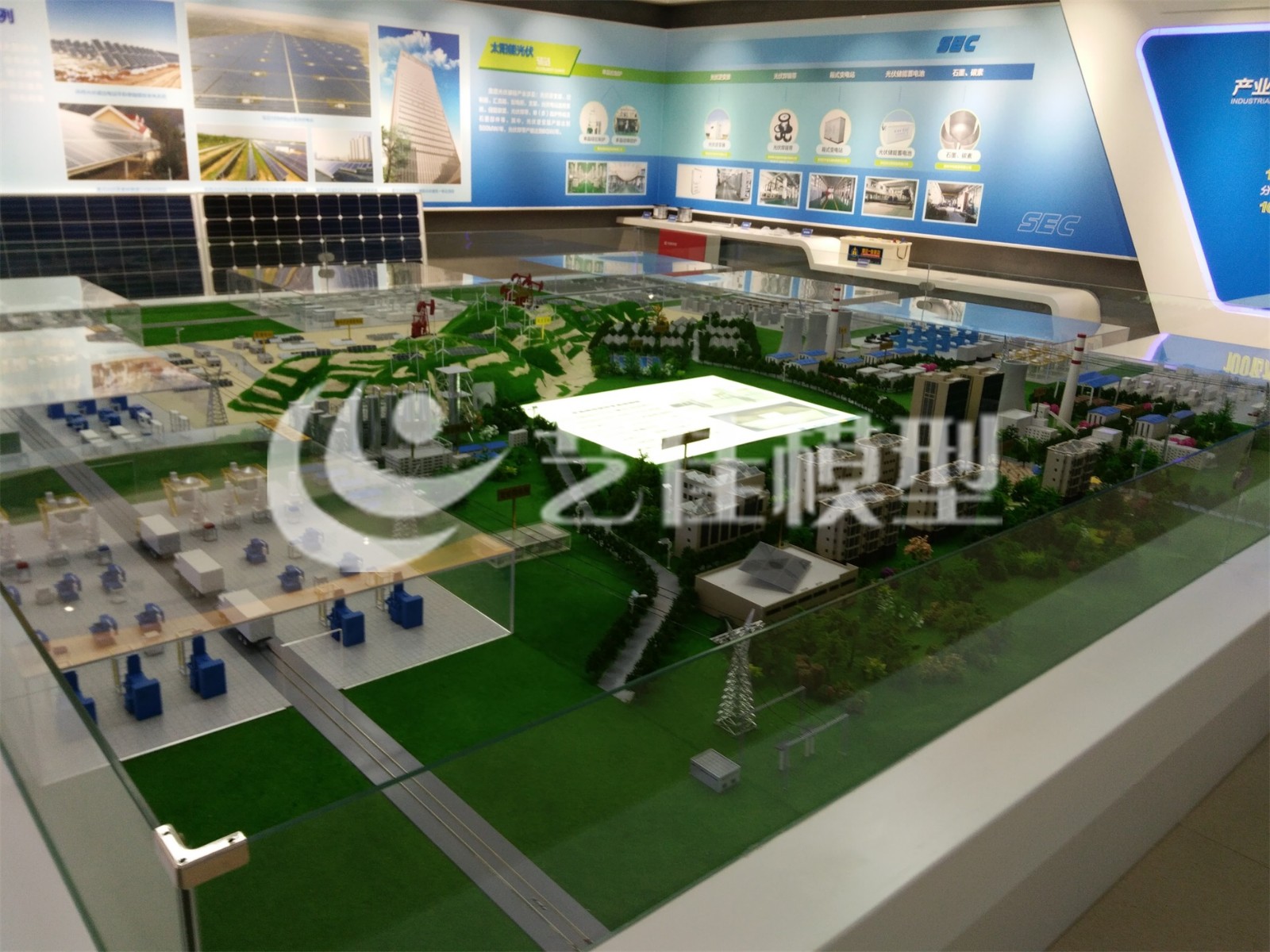 電子信息集團光伏產(chǎn)業(yè)鏈模型